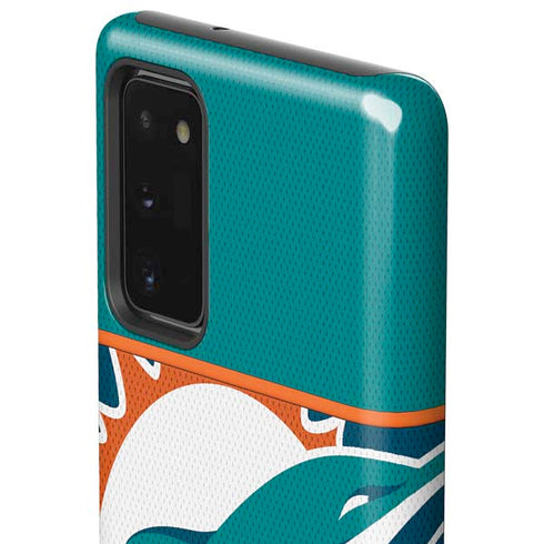 NFL Miami Dolphins Zone Block Galaxy Note20 5G Pro Case