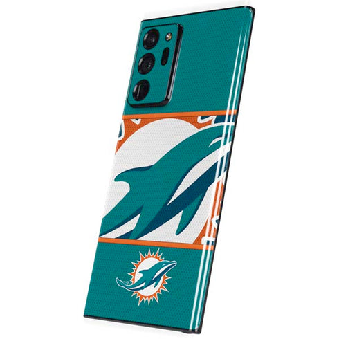 NFL Miami Dolphins Zone Block Galaxy Note20 Ultra 5G Skin