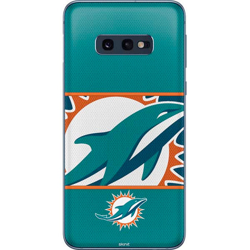 NFL Miami Dolphins Zone Block Galaxy S10e Skin