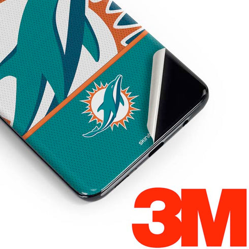 NFL Miami Dolphins Zone Block Galaxy S10e Skin