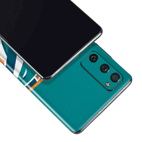 NFL Miami Dolphins Zone Block Galaxy S20 Fan Edition Skin