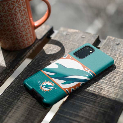 NFL Miami Dolphins Zone Block Galaxy S20 Plus Pro Case