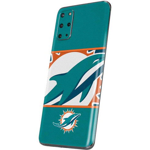 NFL Miami Dolphins Zone Block Galaxy S20 Plus Skin
