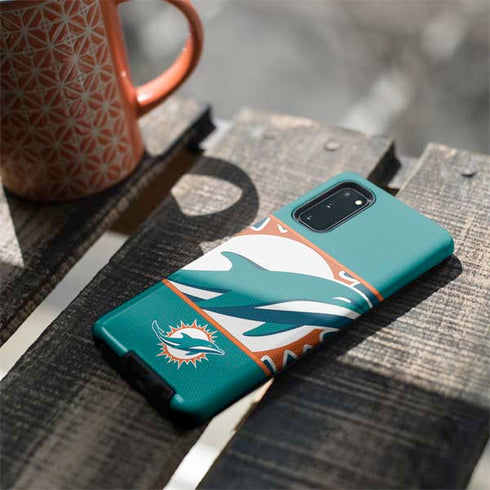 NFL Miami Dolphins Zone Block Galaxy S20 Pro Case