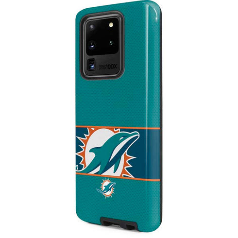 NFL Miami Dolphins Zone Block Galaxy S20 Ultra 5G Pro Case