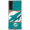 NFL Miami Dolphins Zone Block Galaxy S22 Clear Case