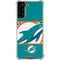 NFL Miami Dolphins Zone Block Galaxy S22 Plus Clear Case