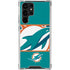 NFL Miami Dolphins Zone Block Galaxy S22 Ultra Clear Case