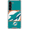 NFL Miami Dolphins Zone Block Galaxy S23 Clear Case