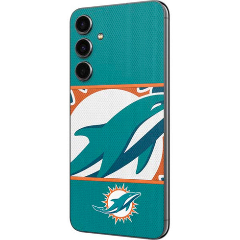 NFL Miami Dolphins Zone Block Galaxy S23 FE Skin