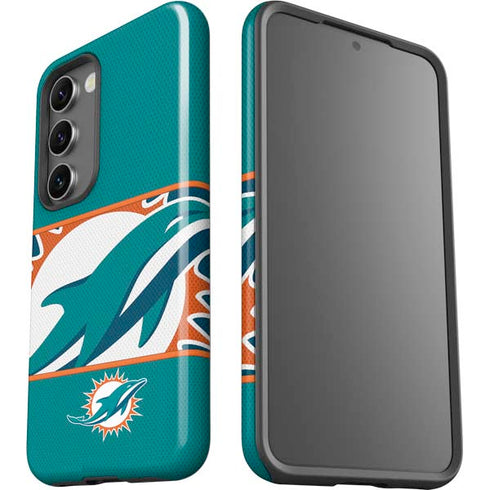 NFL Miami Dolphins Zone Block Galaxy S23 Pro Case