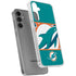 NFL Miami Dolphins Zone Block Galaxy S24 Plus Clear Case