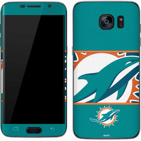 NFL Miami Dolphins Zone Block Galaxy S7 Skin