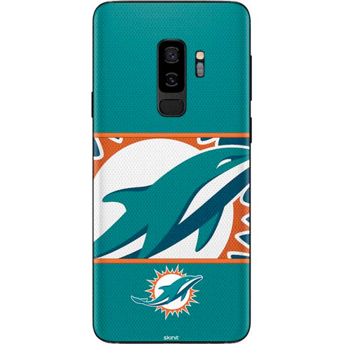 NFL Miami Dolphins Zone Block Galaxy S9 Plus Skin