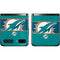 NFL Miami Dolphins Zone Block Galaxy Z Flip Skin