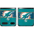 NFL Miami Dolphins Zone Block Galaxy Z Flip Skin