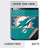 NFL Miami Dolphins Zone Block Galaxy Z Flip Skin
