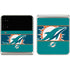 NFL Miami Dolphins Zone Block Galaxy Z Flip3 5G Skin