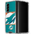 NFL Miami Dolphins Zone Block Galaxy Z Fold4 5G Clear Case