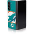 NFL Miami Dolphins Zone Block Galaxy Z Fold5 5G Skin