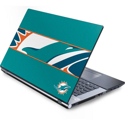NFL Miami Dolphins Zone Block Generic Laptop Skin