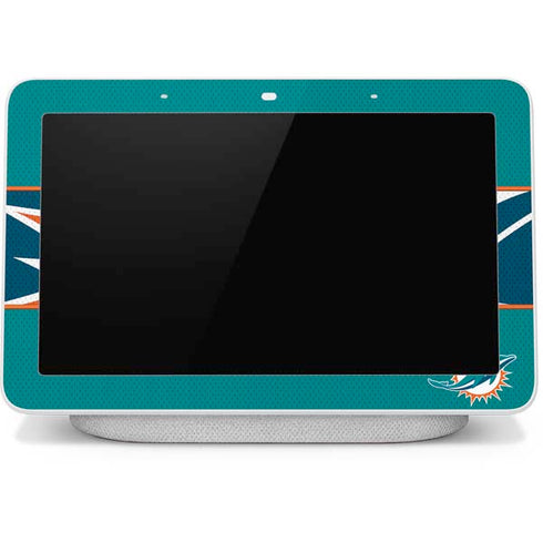 NFL Miami Dolphins Zone Block Google Home Hub Skin
