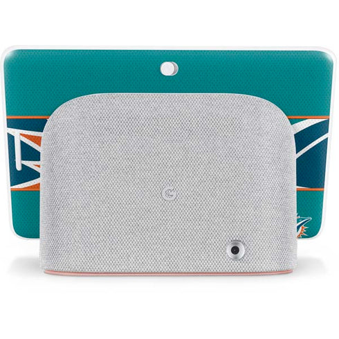 NFL Miami Dolphins Zone Block Google Home Hub Skin