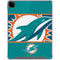 NFL Miami Dolphins Zone Block iPad Pro 12.9in (2020) Clear Case