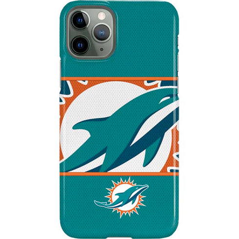 NFL Miami Dolphins Zone Block iPhone 11 Pro Lite Case