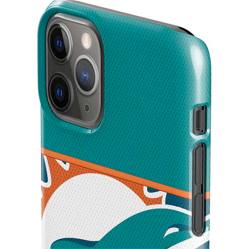 NFL Miami Dolphins Zone Block iPhone 11 Pro Lite Case