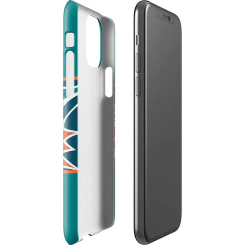 NFL Miami Dolphins Zone Block iPhone 11 Pro Lite Case