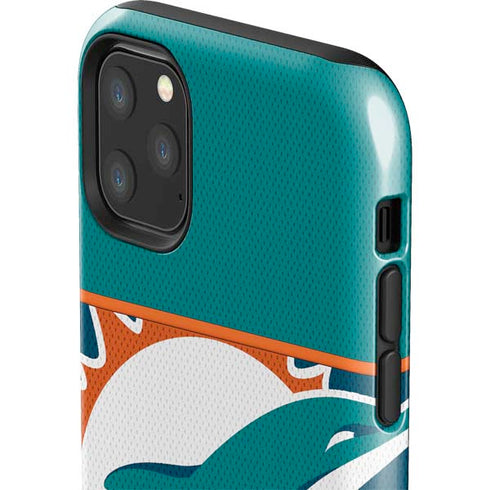 NFL Miami Dolphins Zone Block iPhone 11 Pro Max Impact Case