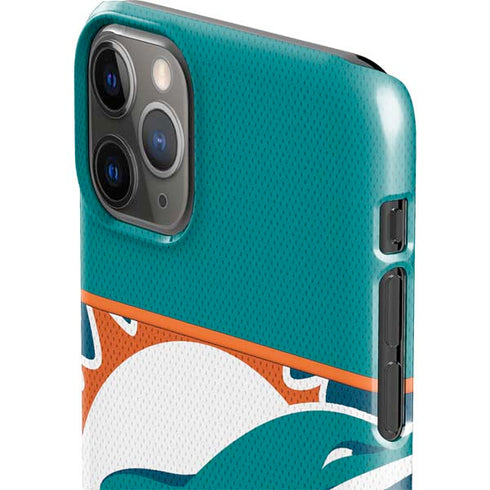 NFL Miami Dolphins Zone Block iPhone 11 Pro Max Lite Case