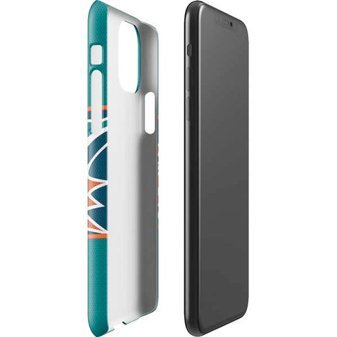 NFL Miami Dolphins Zone Block iPhone 11 Pro Max Lite Case