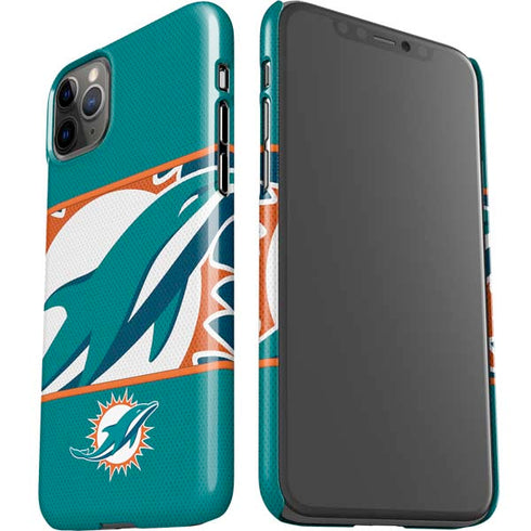 NFL Miami Dolphins Zone Block iPhone 11 Pro Max Lite Case