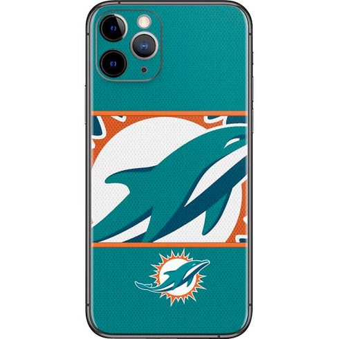 NFL Miami Dolphins Zone Block iPhone 11 Pro Skin