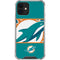 NFL Miami Dolphins Zone Block iPhone 12 Mini Clear Case