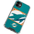 NFL Miami Dolphins Zone Block iPhone 12 Mini Clear Case