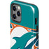 NFL Miami Dolphins Zone Block iPhone 12 Pro Impact Case