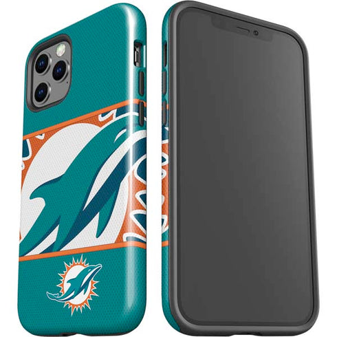 NFL Miami Dolphins Zone Block iPhone 12 Pro Impact Case