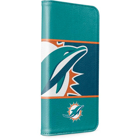 NFL Miami Dolphins Zone Block iPhone 13 Folio Case