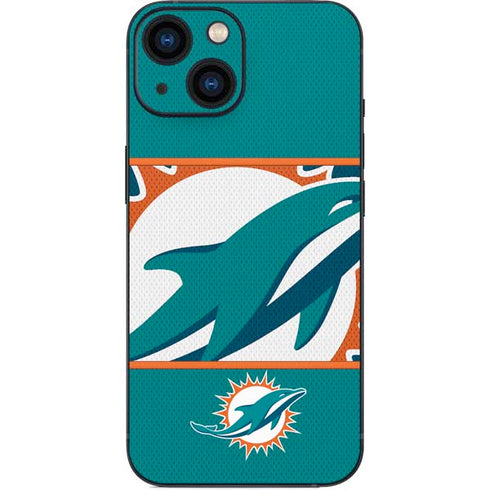 NFL Miami Dolphins Zone Block iPhone 13 Mini Skin