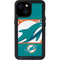 NFL Miami Dolphins Zone Block iPhone 13 Mini Waterproof Case