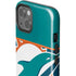 NFL Miami Dolphins Zone Block iPhone 15 Impact Case