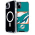 NFL Miami Dolphins Zone Block iPhone 15 Plus MagSafe Case