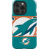 NFL Miami Dolphins Zone Block iPhone 15 Pro Impact Case