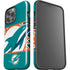 NFL Miami Dolphins Zone Block iPhone 15 Pro Max Impact Case