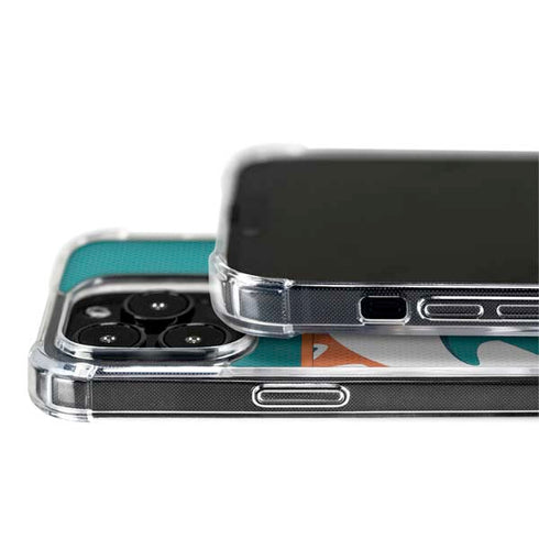 NFL Miami Dolphins Zone Block iPhone 15 Pro Max MagSafe Case