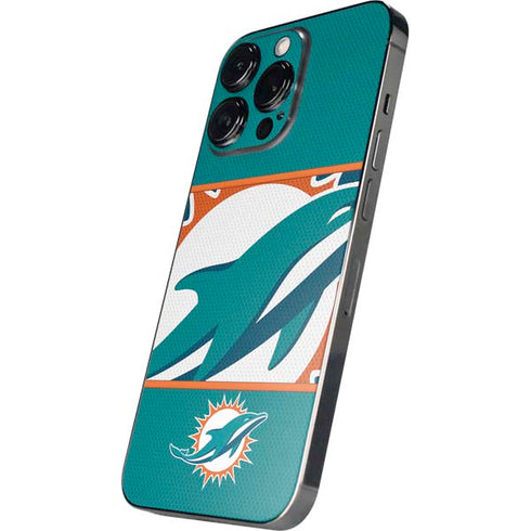 NFL Miami Dolphins Zone Block iPhone 14 Pro Max Skin