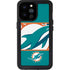 NFL Miami Dolphins Zone Block iPhone 14 Pro Max Waterproof Case